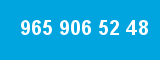 965 906 52 48 965 906 52 48